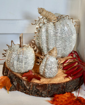 Book Page Pumpkins Workshop (In-Person)