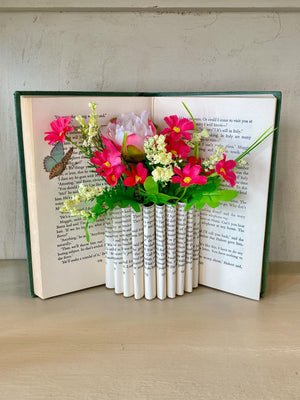 Literary Blooms: A Book Vase Workshop (In-Person)