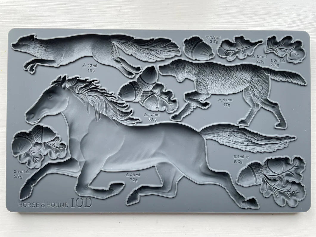 Horse & Hound IOD Mould *Retired*